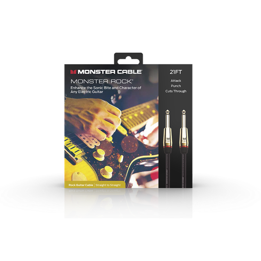 [600542-00] Monster® Prolink Rock Instrument Cable - Jack Mâle vers Jack Mâle 6,40m