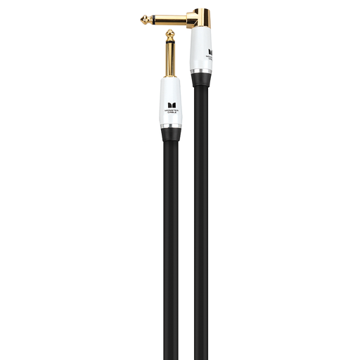 [600533-00] Monster® Prolink Studio Pro 2000 Instrument Cable - Jack Mâle vers Jack Mâle Coudé 3,65m
