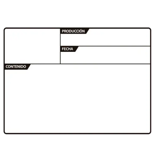 [10297076] Triton Blue Etiquette adhesive 220 x 150mm