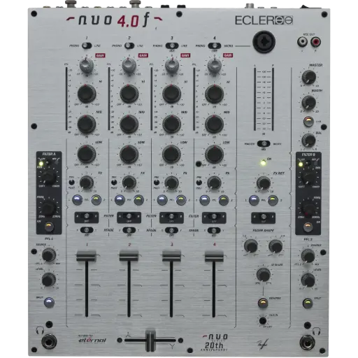 [NUO40FSL] ECLER Console de mixage NUO4.0F Silver