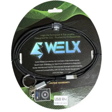 [WELXyia8gv7dR4] WELX USB R4 C / USB B - 1.5m Black