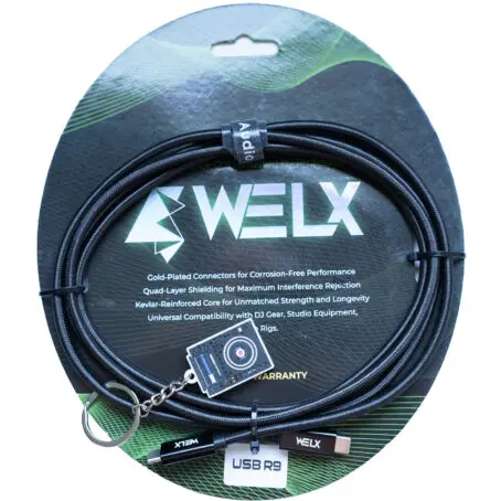 [WELXejzob61qR9] WELX USB R9 / USB 3.2 20gpbs / 1.5m) Black