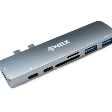 [WL7HUB] WELX WL7 - TRAVEL HUB [+HDMI] Grey