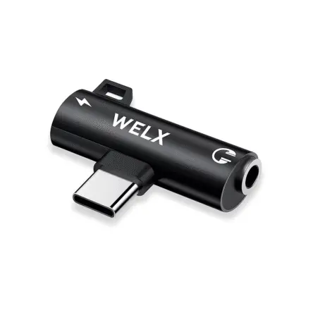 [WLXC2] WELX C2 - Digital Adapter / USB C - 3.5mm / Power Black